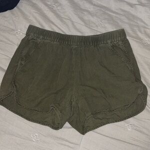Madewell Green Shorts